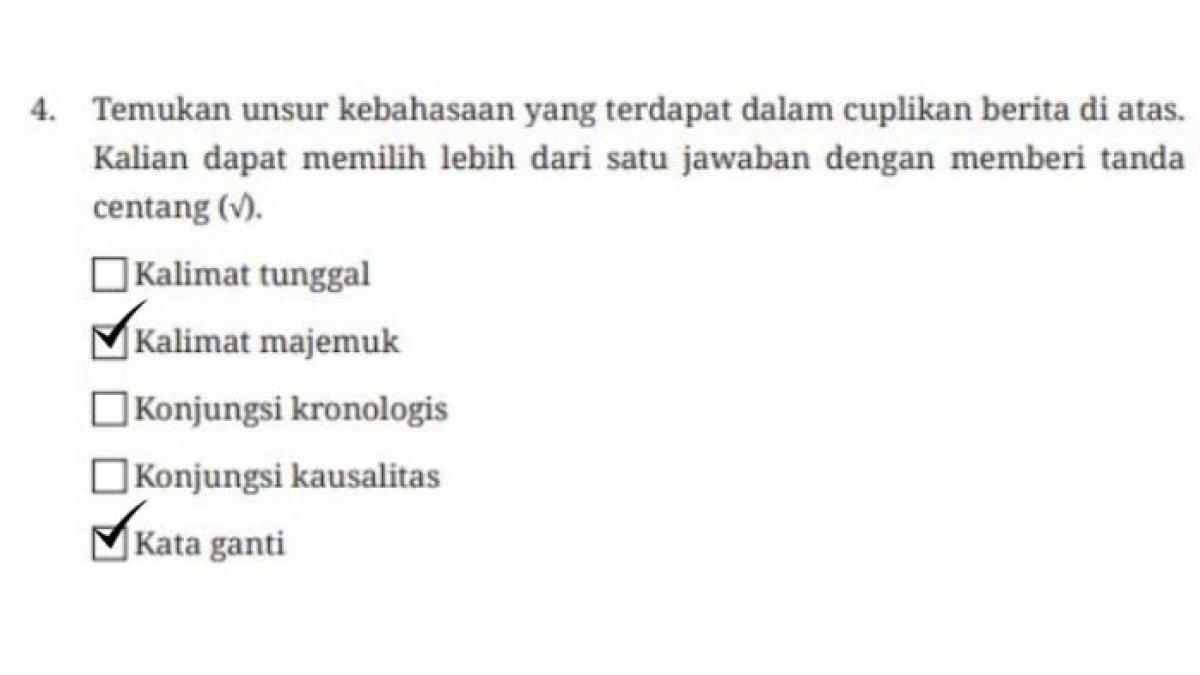 KUNCI JAWABAN -