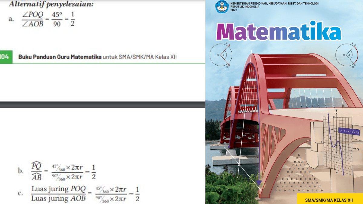 Alternatif penyelesaian soal nomor 1 latihan 2.3