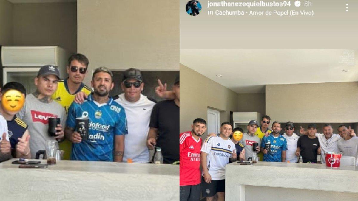 Potret eks gelandang PSS Sleman asal Argentina, yakni Jonathan Bustos yang seolah memberi kode ke Persib Bandung dengan mengenakan jersey Liga 1 2023 lalu, kode ingin direkrut? Senin (9/12).