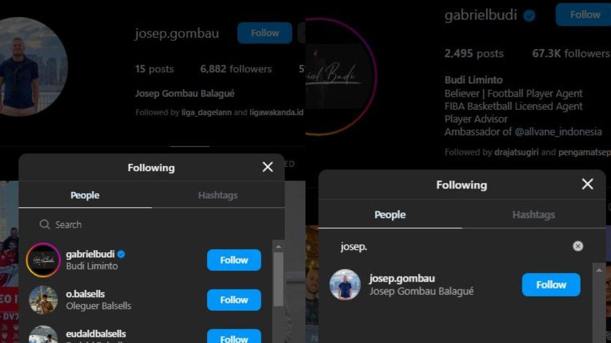 Josep Gombau Sudah Saling Follow dengan Agen Langganan Persebaya, Gabriel Budi.