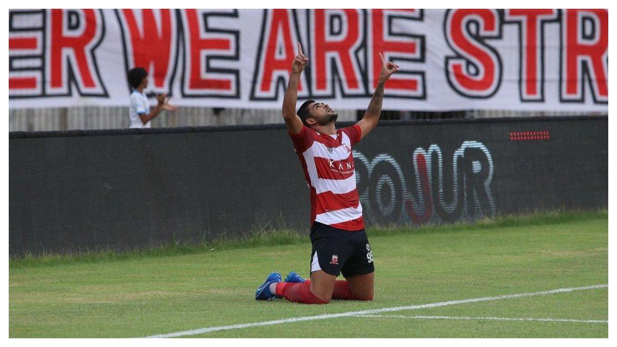 Foto Junior Brandao saat masih berseragam Madura United