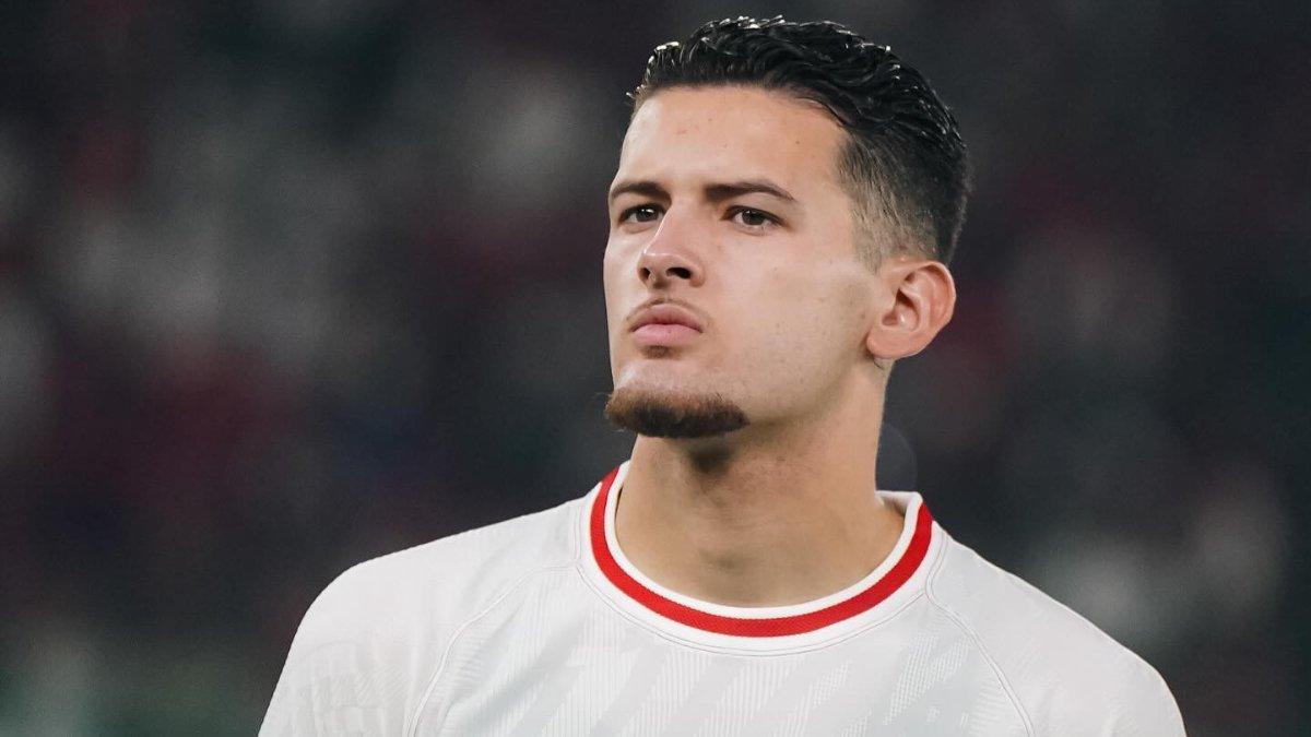 Potret bek Timnas Indonesia, Justin Hubner saat melawan Australia di Kualifikasi Piala Dunia 2026 Zona Asia.