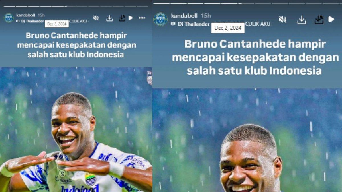 Kabar Bruno Cantanhede hampir deal dengan tim Liga 1.