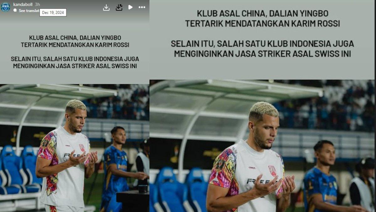 Kabar Karim Rossi jadi buruan klub Liga China dan Liga Indonesia.