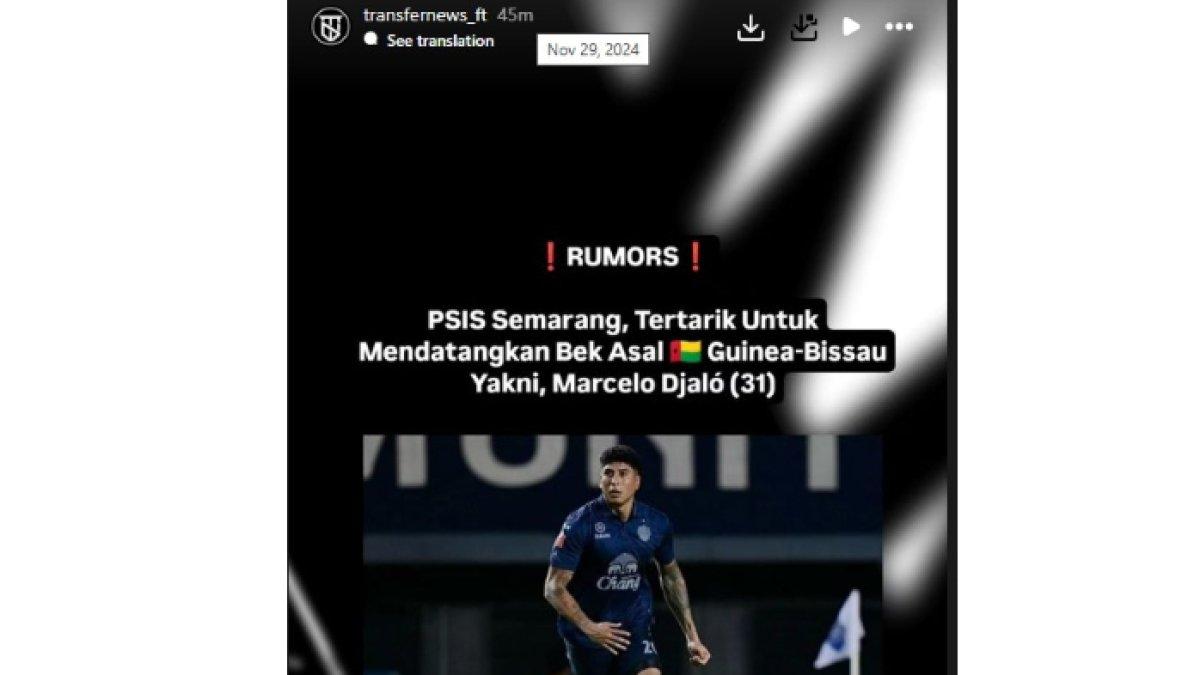 Kabar PSIS Semarang gaet Marcelo Djalo.