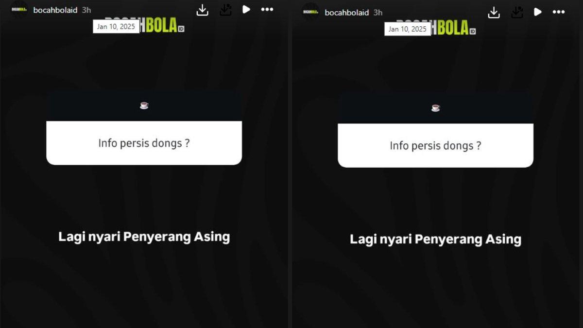 Kabar Persis Solo berburu striker asing anyar.