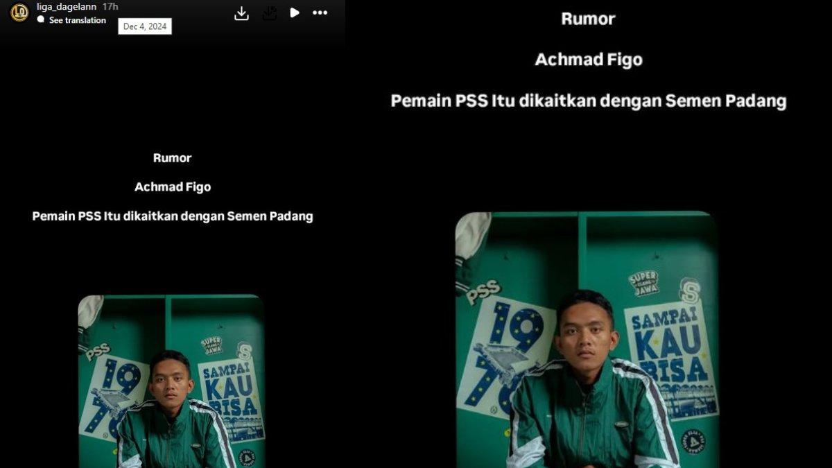 Kabar Semen Padang dikaitkan dengan Achmad Figo.