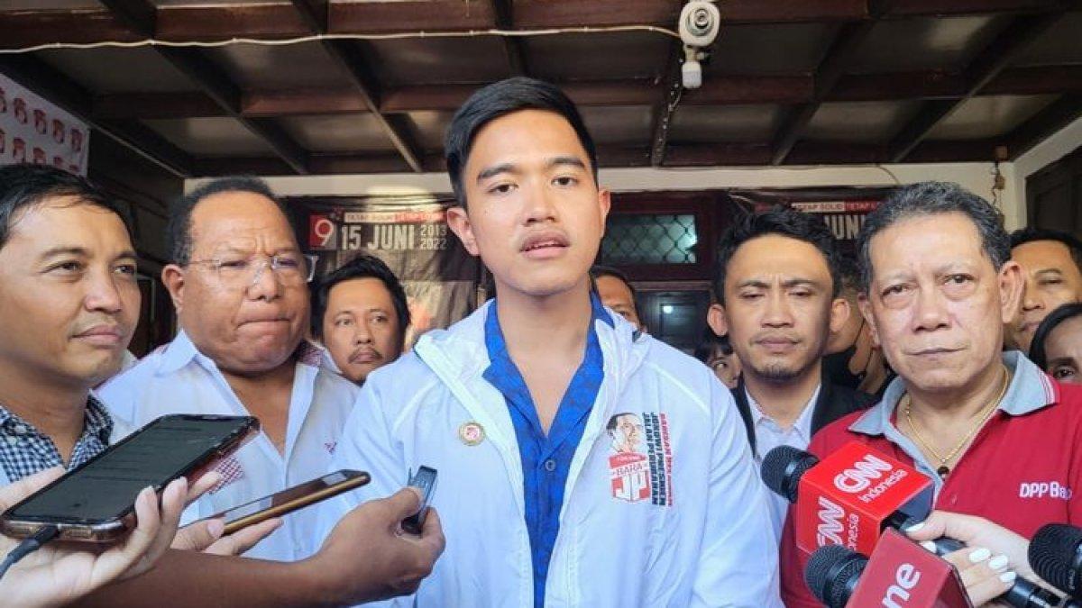 Kaesang Pangarep telah bersilaturahmi dengan relawan Jokowi, Bara JP. Rabu 27 September 2023
