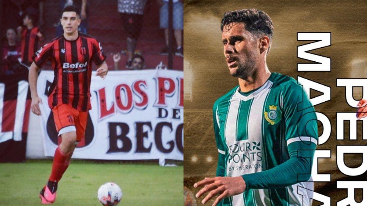 Kolase foto dua kandidat bek asing baru PSM Makassar, Gonzalo Mottes (kiri) dan Pedro Machado (kanan).