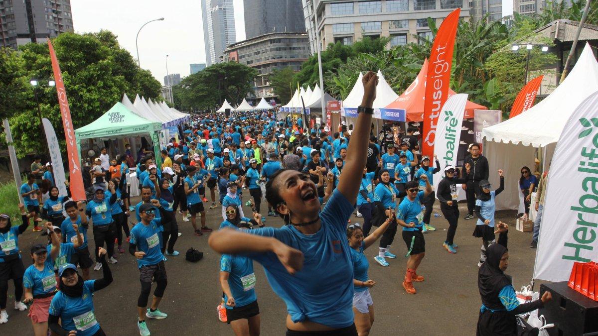 Kemeriahan gelaran Superball Run 2023