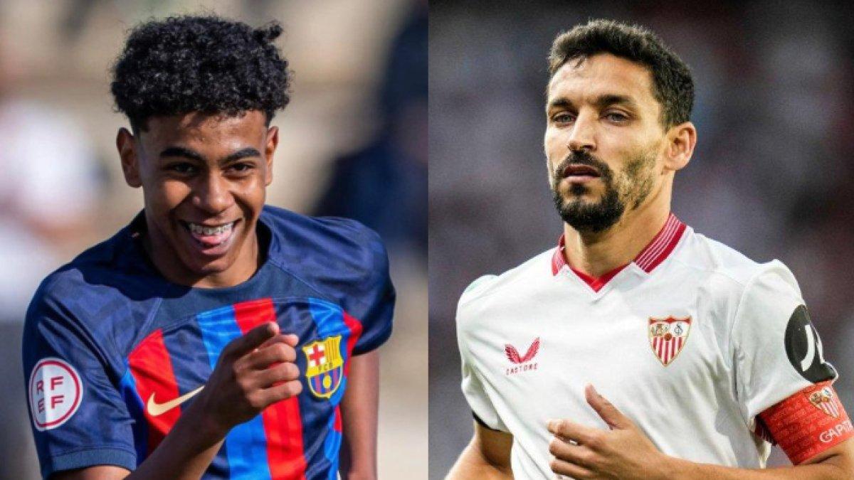 Kiri Lamine Yamal, Kanan Jesus Navas. Keduanya dipanggil oleh Luis de la Fuente untuk mengisi skuad awal Timnas Spanyol dalam gelaran EURO 2024