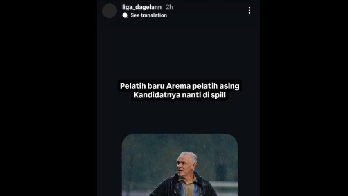 Rumor kisi-kisi pelatih baru Arema FC di Liga 1 2024, di mana Joel Cornelli bakal digantikan oleh sosok asing juga di putaran kedua kelak.