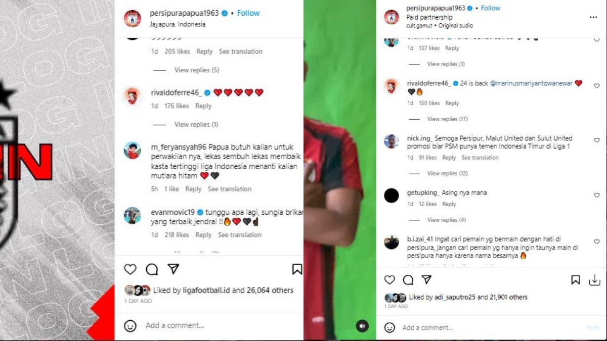 Kode Todd Ferre ke Persipura 232
