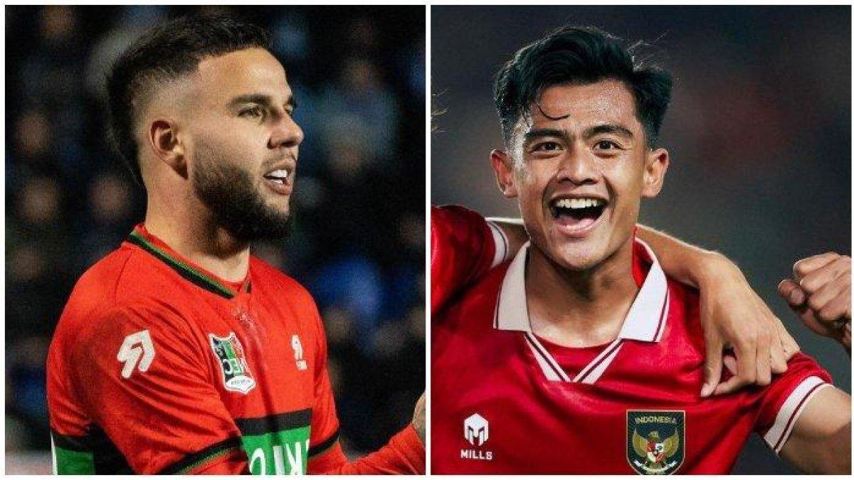 Kolase foto Calvin Verdonk (kiri) dan Pratama Arhan (kanan). Inilah