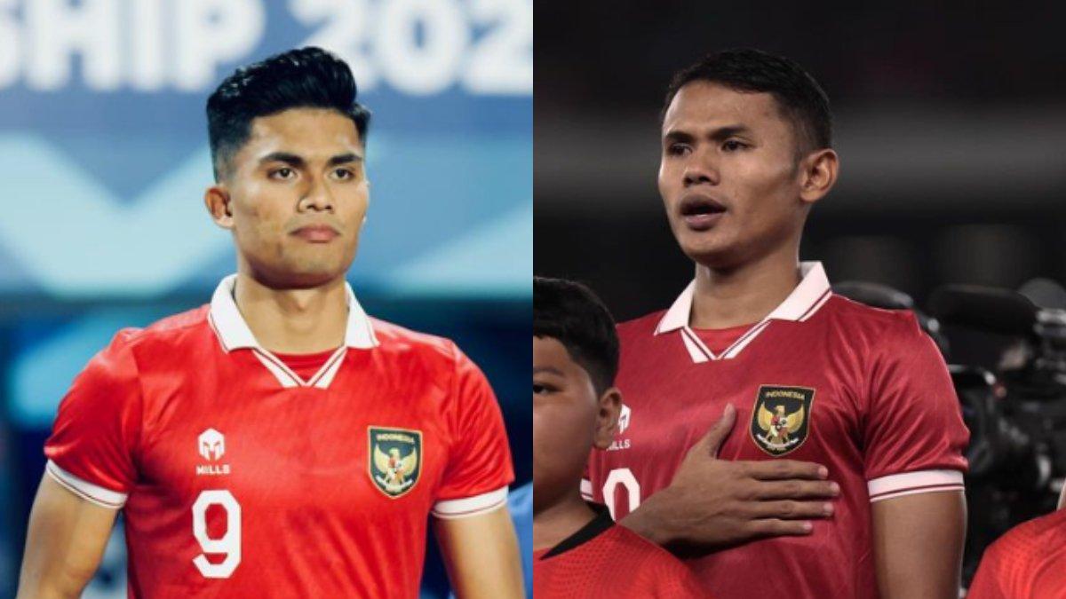 Potret Ramadhan Sananta (kiri) dan Dimas Drajad (kanan). Inilah