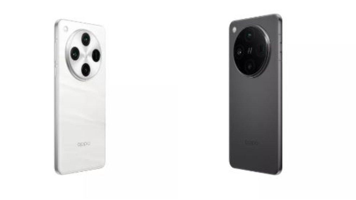 Tampilan HP Oppo X8 Pro 5G tersedia dalam 2 warna, yaitu pearl white dan space black.
