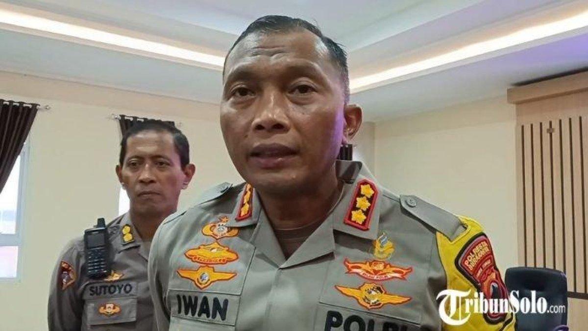 Kapolresta Solo Kombes Pol Iwan Saktiadi.