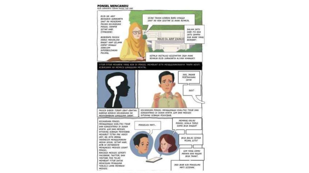 KUNCI JAWABAN - Komik untuk soal Bahasa Indonesia kelas 10 SMA Bab 2 Halaman 51-55