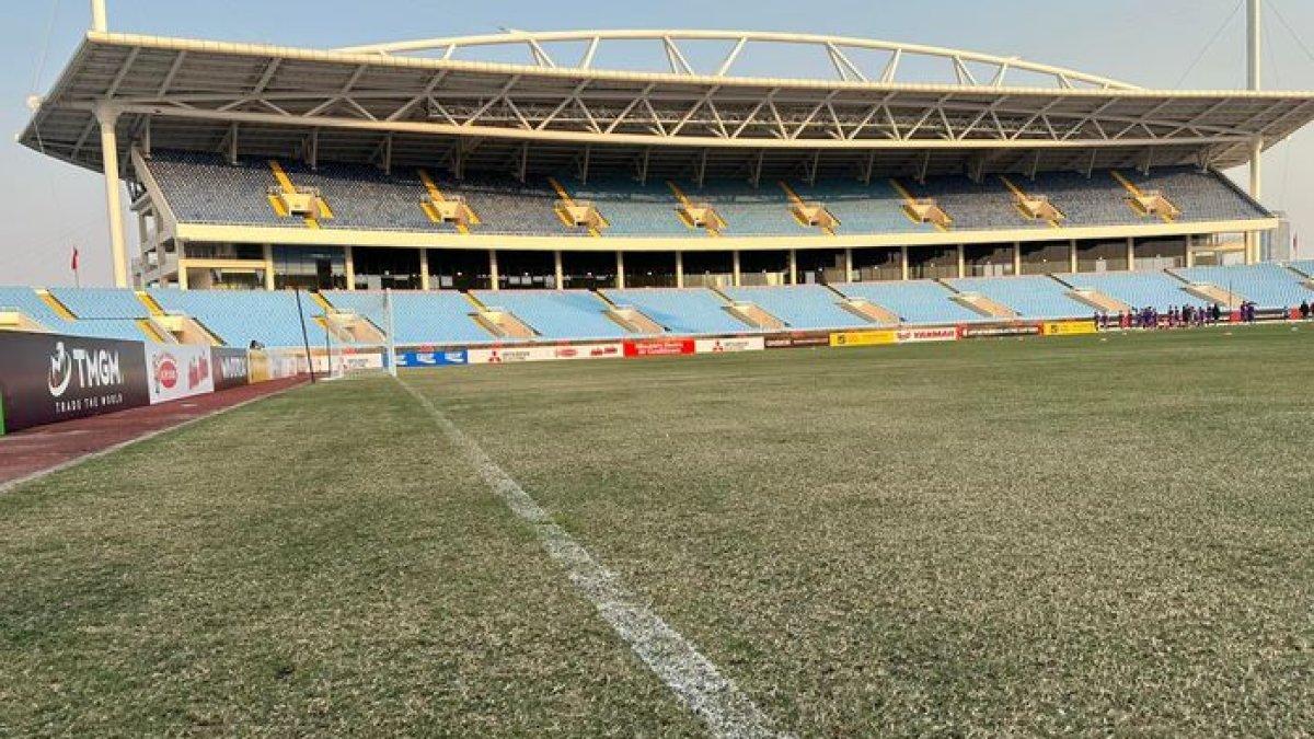 Kondisi markas dari Timnas Vietnam, My Dinh Stadium di Hanoi