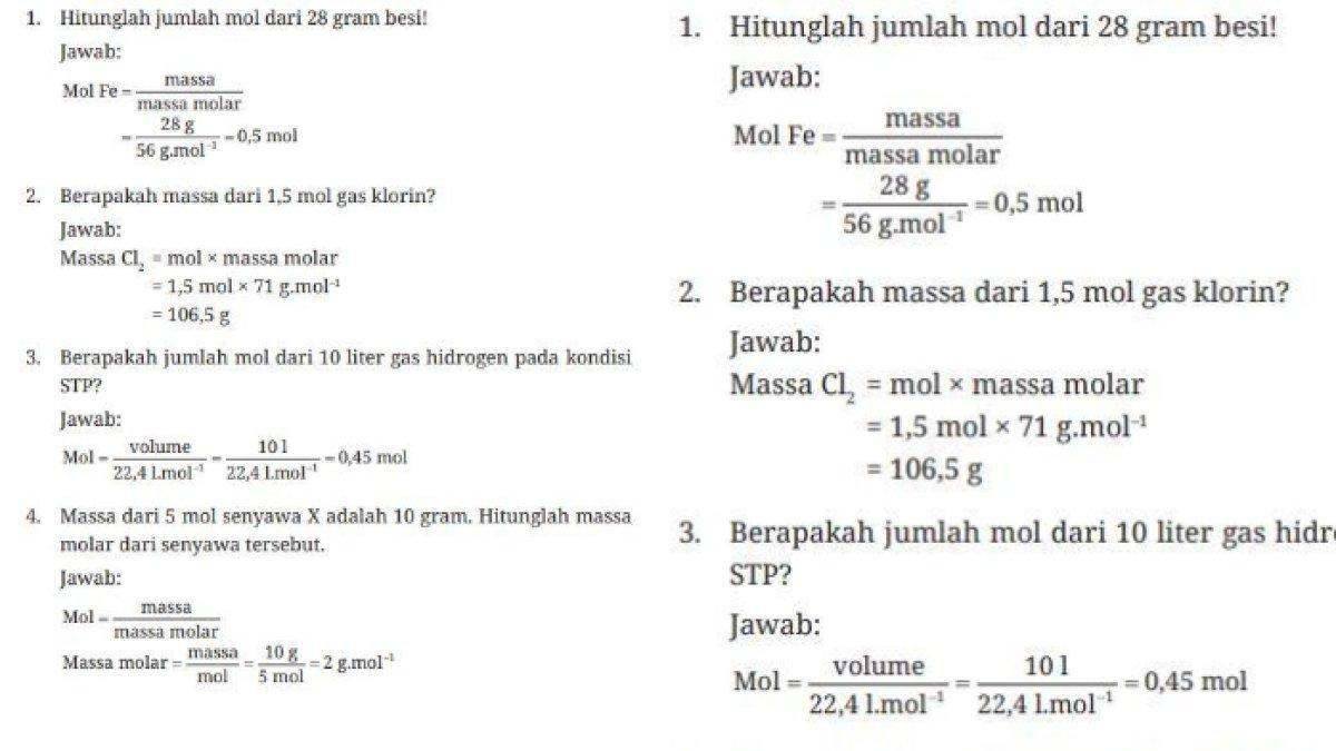 Kunci jawaban Kimia halaman 70.