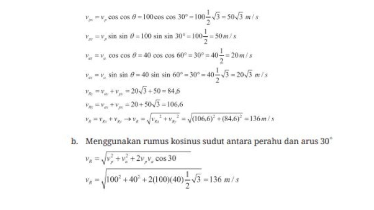 Soal nomor 5 buku Fisika kelas 11 Kurikulum Merdeka Bab 1. Kunci jawaban diakses dari laman resmi Kemdikbud, Jumat (28/2/2025).