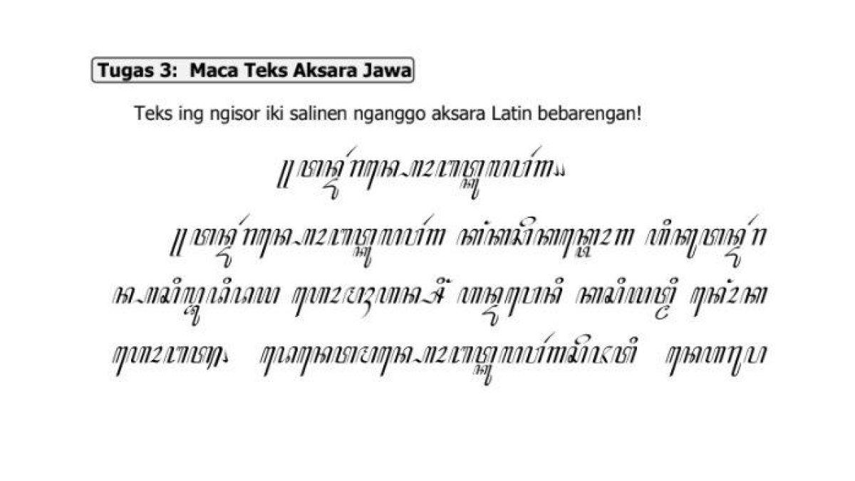 Kunci jawaban Bahasa Jawa Kelas 7 halaman 117 dan 118