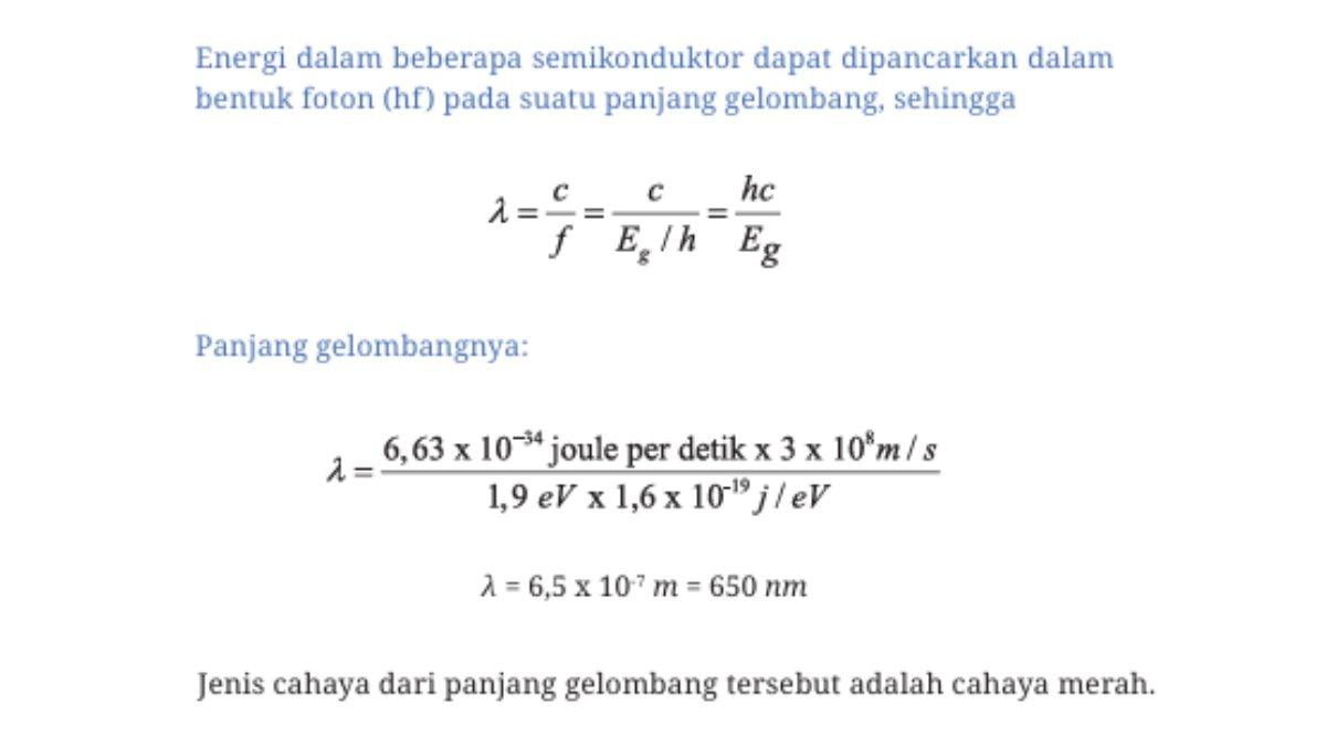 Kunci jawaban soal nomor 2 Asesmen Bab 6 Fisika kelas 12 SMA kurikulum merdeka halaman 131 dan 132.