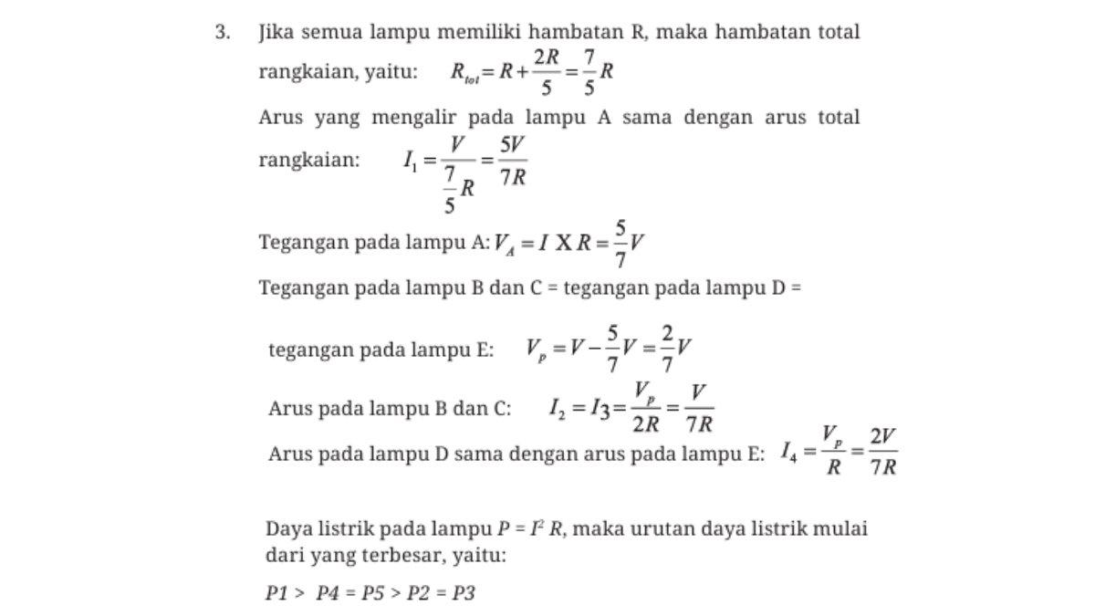 Kunci jawaban soal nomor 3 Asesmen Bab 2 Fisika kelas 12 SMA kurikulum merdeka halaman 42-43.
