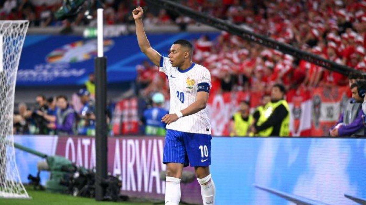 Kylian Mbappe saat membela Timnas Prancis di EURO 2024.