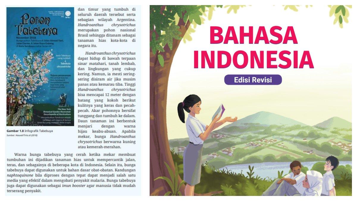 Lanjutan Bacaan Teks untuk Soal Nomor 1 sd 5 halaman 30.