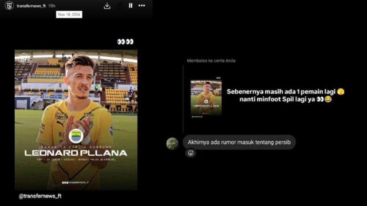 Kabar Persib Bandung incar Leonard Pllana dan satu pemain asing lagi.