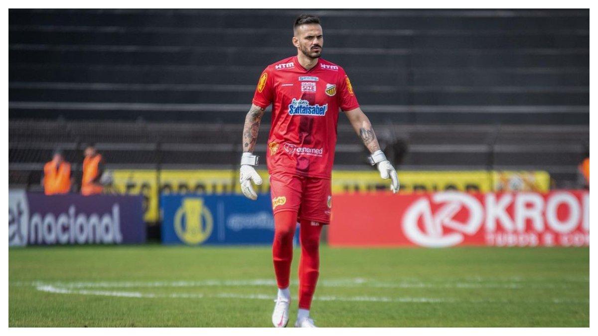 foto Lucas Frigeri saat masih berseragam Novorizontino.