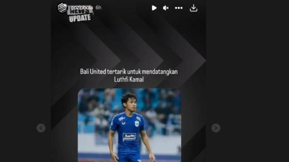Luthfi Kamal Bali United 2