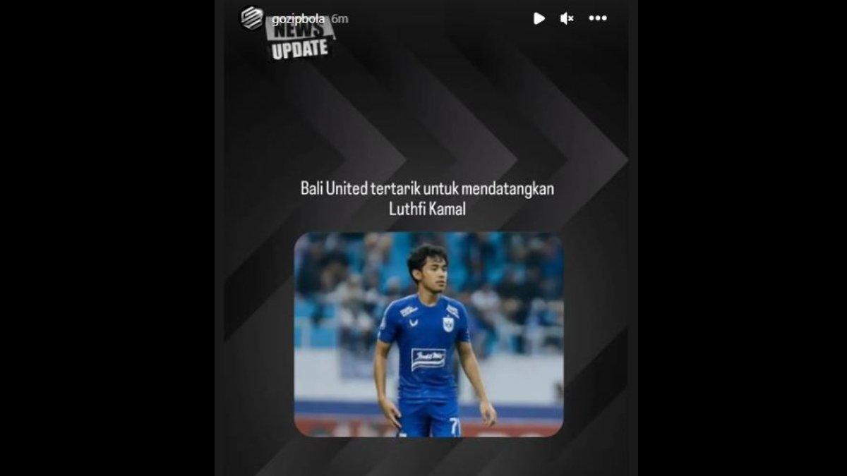 Rumor diminatinya gelandang bertahan PSIS Semarang, yakni Luthfi Kamal oleh Bali United jelang putaran kedua Liga 1 2023.