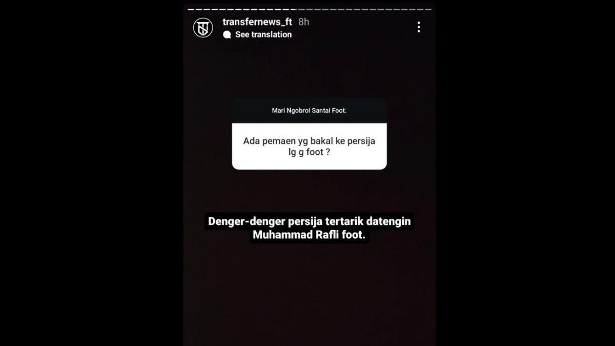 Rumor sosok gelandang serang Arema FC yang kerap mendapat sorotan dari Aremania, yakni Muhammad Rafli dikabarkan tengah diminati oleh Persija Jakarta jelang Liga 1 2024.
