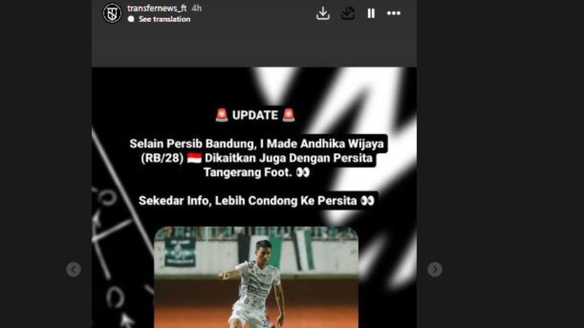 Made Andhika Persib Persita
