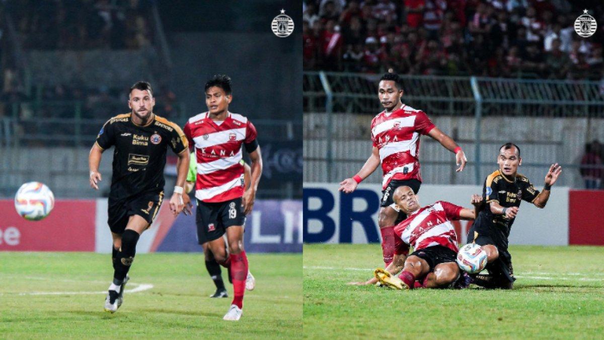 Cuplikan laga Madura United kontra Persija Jakarta di pekan ke-8 Liga 1 2023/2024.