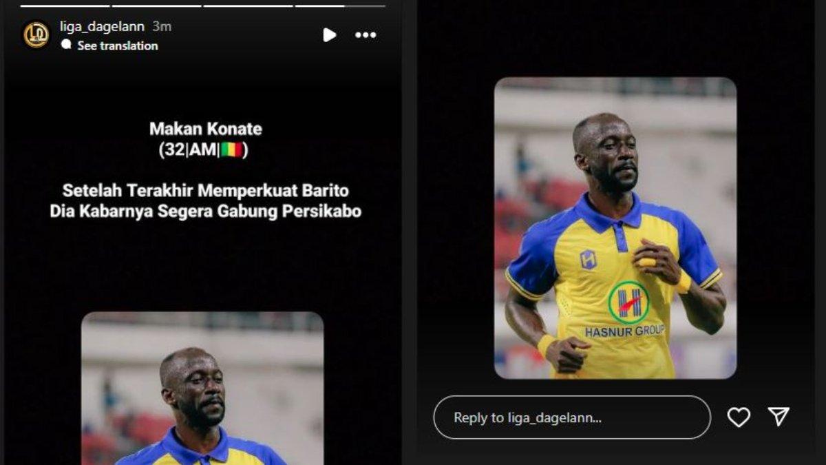 Rumor sosok eks gelandang Persib Bandung, Makan Konate yang dikaitkan dengan Persikabo 1973 jelang Liga 2 2024.