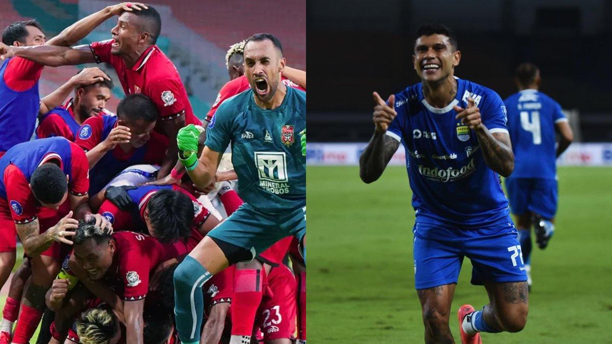 RUMOR TRANSFER MALUT UNITED - Para pemain Malut United di gelaran Liga 1 2024/2025 (kiri) dan winger Persib Bandung, Ciro Alves (kanan). Malut United berpotensi angkut Ciro Alves dan tiga pemain Persib Bandung lainnya.