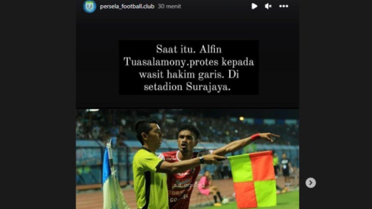 Mantan pemain Arema FC Alfin Tuasalamony yang dirumorkan merapat ke Persela Lamongan