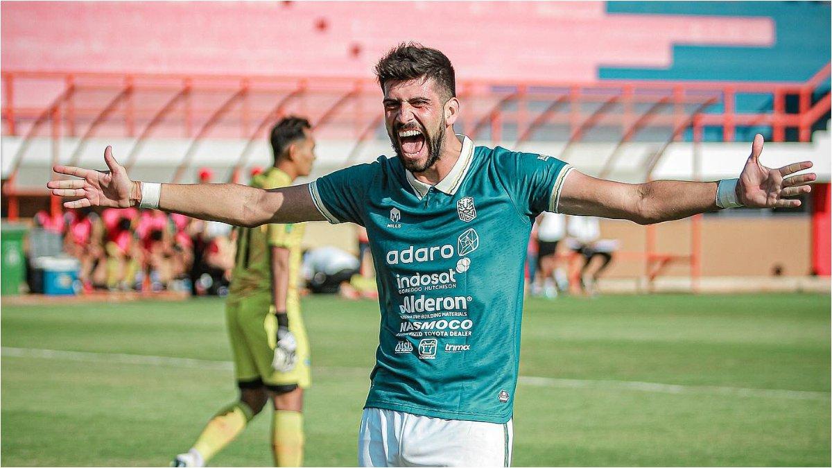 Sosok predator Nusantara United FC, Matheus Silva yang layak dipertimbangkan oleh Persebaya Surabaya dan PSIS Semarang.