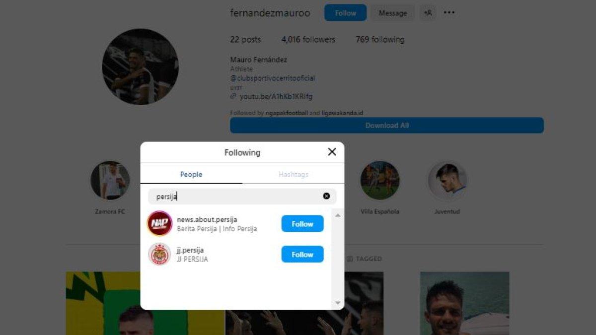 Kode dari bek yang tengah dibidik Persija Jakarta, Mauro Fernandez yang diam-diam sudah kepo dengan Macan Kemayoran.