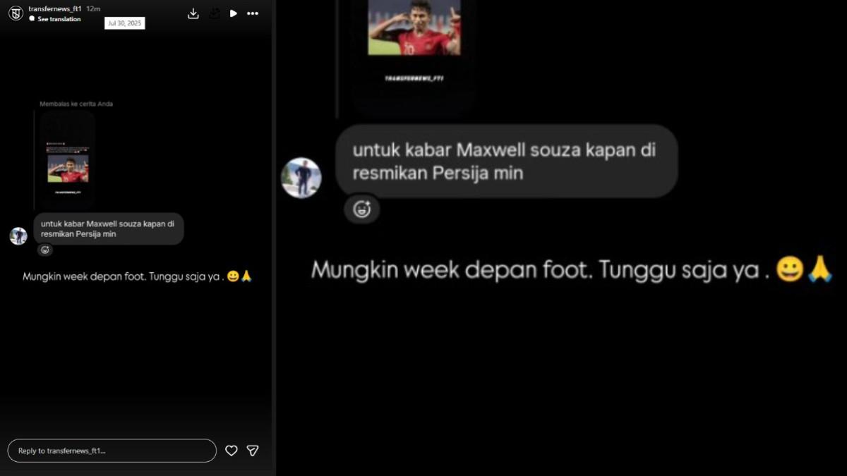 BURSA TRANSFER PERSIJA JAKARTA - Maxwell Souza kemungkinan besar akan datang di Tanah Air pada minggu depan.