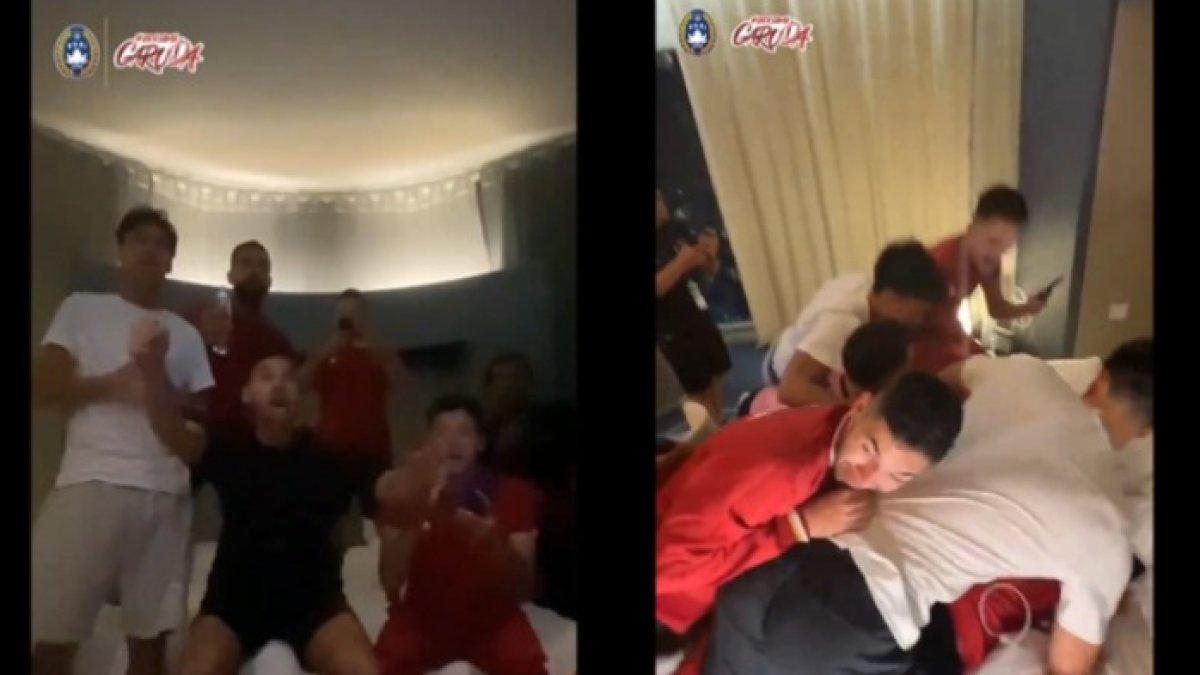 Momen para pemain Timnas Indonesia tahu mereka lolos ke babak 16 besar Piala Asia, Kamis (25/1/2024)