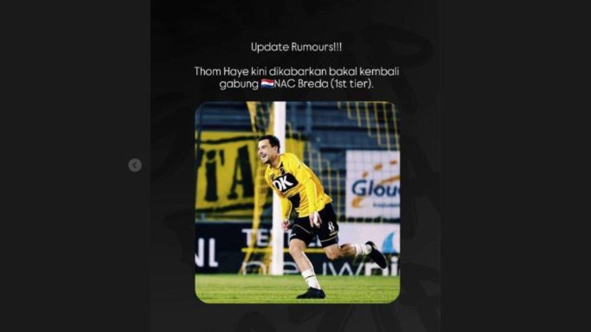 NAC Breda Thom Haye 22