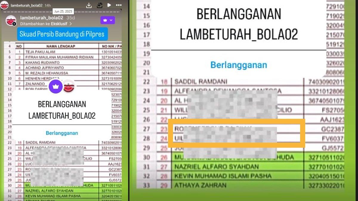 BURSA TRANSFER PERSIB BANDUNG - Nama Berguinho dan Uiliam Barros didaftarkan Persib Bandung di Piala Presiden 2025.
