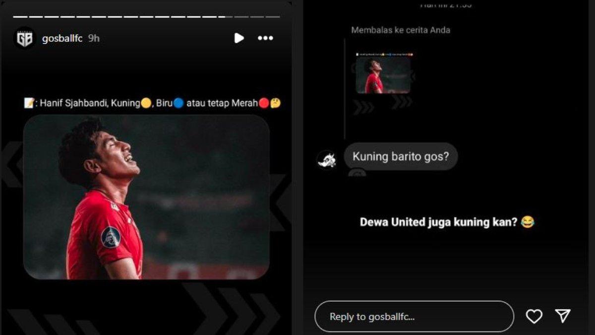 Rumor gelandang Persija Jakarta, Hanif Sjahbandi yang diisukan tengah mendapat minat dari tim kuning dan biru jelang Liga 1 2024.