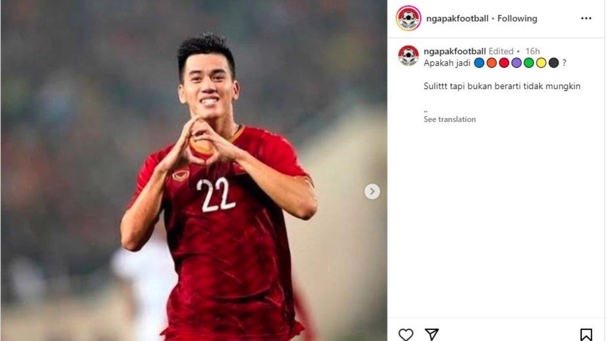 Rumor sosok striker bintang Timnas Vietnam, yakni Nguyen Tien Linh yang diminati klub Liga 1 Indonesia meski belum diketahui siapa tim yang meminatinya.