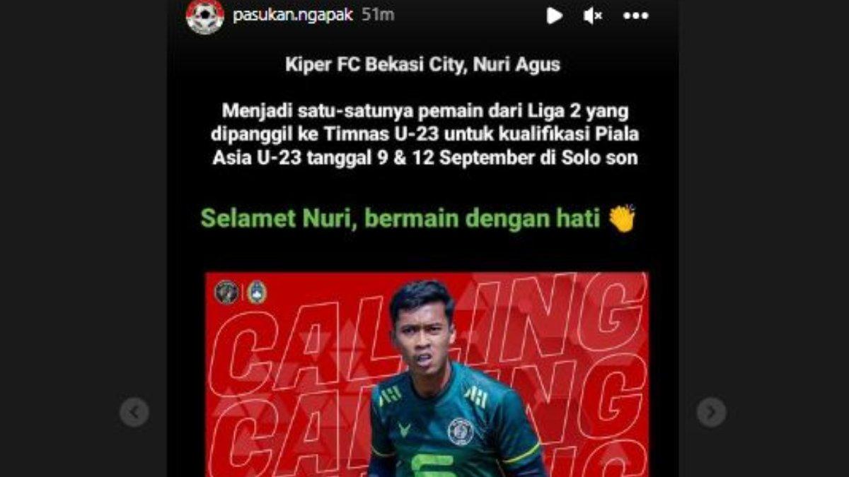 Nuri Agus Timnas Indonesia 2