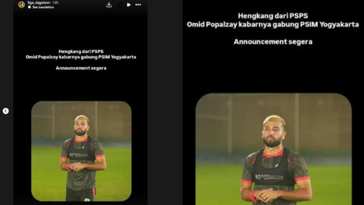 Gelandang asal Afganistan, Omid Popalzay dikabarkan segera bakal diumumkan oleh PSIM Yogyakarta.